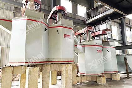 900,000tpa quartz sand processing plant in China